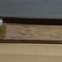 Picture Ledge Shelf, Floating Shelves for Wall, 36" W Set of 2, Brown