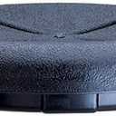 Custom Leathercraft1140 EasySeat Lightweight Plastic Bucket Seat for 3 1/2 - 5 Gallon Buckets,Black