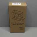 2 Pack Under Sink Organizer, 2 Tier Bathroom Cabinet Organizer with Sliding Basket, Multi-Purpose Under Sink Organizers and Storage for Bathroom Kitchen (Black 2 Pack)