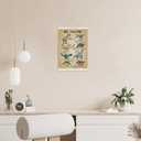 TWRVI Dinosaur Inspirational Poster Hanger with Wood Frame, You Are Positive Affirmations Wall Art Decor for Kids, Motivational Posters for Kids Boys Nursery Room Bedroom Playroom Decor, 12x16 Inch