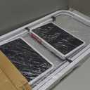 Soctone Step Ladder 3 Step Folding with Anti-Slip Pedal, Lightweight 3 Step Ladder with Handrails, 330 lbs Capacity Perfect for Kitchen & Household, White