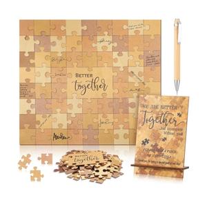 Wedding Guest Book Alternative Wooden Guest Book Wedding Party Favors for Table Sign Decor 66 Pcs Guestbook Alternative for Engagement Anniversary