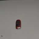 Keymall keyless Entry Replacement Red Remote Key Shell Case Blank 5B Fob for Dodge Challenger Charger Dart Durango, for Chrysler 300
