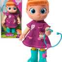 Vida The Vet, Vida Toddler Doll, 13-Inch Tall Toy Doll with Rooted Red Hair & Doctor Kit Accessories, Kids Toys for Girls & Boys Ages 3 and up