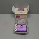 Kids Instant Print Camera, 30MP 1080P HD Digital Camera for Boys Girls with Color Pens & 32GB Card, Christmas Birthday Gifts Kids Toys for 3-12 Years Old (Purple)