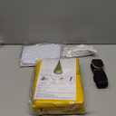 Kids Pod Swing Hanging Seat Child Hammock Chair Indoor and Outdoor Sensory Swings 100% Cotton Loading Capacity 170 lbs (Yellow)