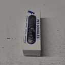 Namsan Clear Dog Goggles Medium Breed, with Black Replaceable Lenses, Interchangeable Doggie Sunglasses for Small to Medium Dogs, Summer UV Dog Eye Protection, Adjustable Doggy Snow Goggles