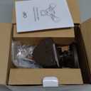 JJC LED Security Lights Motion Sensor Flood Light Outdoor Fixture, 27.5W(120W Equiv.) 3000LM, IP65 Waterproof, 3000K Warm White ETL Listed Outdoor Lighting Brown (Not Solar Powered)