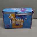 Dinosaur Bouncy Animal for Toddlers 3+, Ride On Dinosaur Hopper Toys for 3+ Year Old Girl Boy Kid First Birthday Gift, Outdoor Indoor Triceratops Hopping Horse Bouncer (Pump Included)