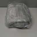 CAROMIO Heating Pad for Neck and Shoulders Back Pain Relief, Weighted Electric Heating Pads with Auto Shut Off, Full Body Large Back Heat Pad, Fast Heating and 4 Heat Settings (Grey, 33"x22")