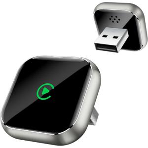 Wireless CarPlay Adapter for Apple iPhone - Upgrade Wired CarPlay to Wireless Device, Mini T-Shaped for Car USB Plug and Play Auto Reconnect, for GPS Navigation Audio Satellite Radio Equipment