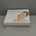 LED Face Mask Light Therapy, Red Light Therapy Mask with 7 Colors, 850nm Infrared & Red Light Therapy for Face, Portable Anti-Aging Skin Rejuvenation Tool with Timer for Home Use (White)