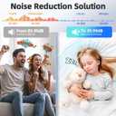8 Pack Large Acoustic Panels Sound Absorbing with Self-Adhesive, 47.2*23.6*0.36 High Density Sound Proof Foam Panels for Walls, 3D Vertical Soundproof Wall Panels for Home Studio Office Decor-Gray, 8 Pack - 47.2*23.6in.