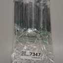 30 Pack Modern Kitchen Cabinet Handles, Black Finger Pulls for Cabinets 5.9inch/150mm Length, Matte Black Edge Cabinet Pulls, Drawer Tabs Pull Hardware Concealed Tab Handle