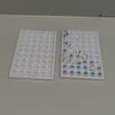 Mechanical Gaming Keyboard Blue Switches,3 Pin 50gf RGB SMT Clicky Switch,Dustproof and Waterproof Switch(Blue,108PCS)