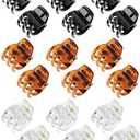 Medium Hair Clips, 18 Pcs 1.38 Inch Hair Claw Clips, No-Slip Jaw Clips for Women and Girls one piece