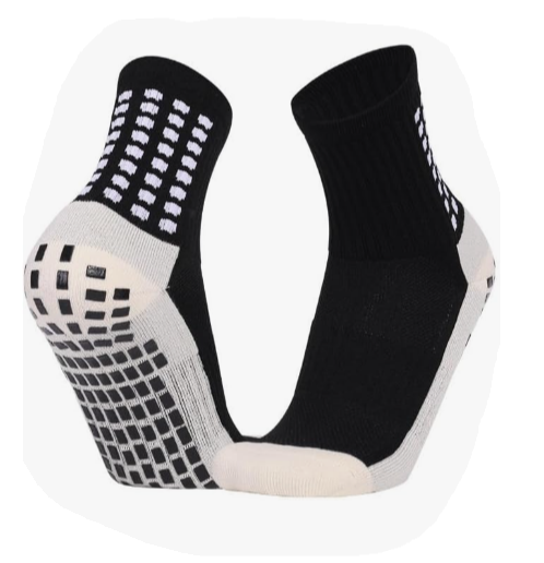 Lux Dual Grip Socks - Soccer Grip Socks for Men and Women. GripArray Performance & Comfort