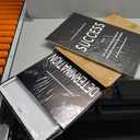 LMGOV Large Motivational Office Wall decor for Men, 16" x24" Success Wall Art for Bedroom, Black and White Canvas Painting for Bathroom, Positive Poster for Dorm, College, Gym (PERSISTANCE DETERMINATION SUCCESS III)