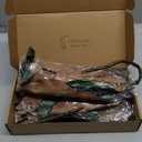 4 Pcs Magnolia Artificial Leaves Branches 22 Inch 3D Real Touch Faux Magnolia Stems Fake Magnolia Twigs for Indoor Outdoor Vase Filling Home Wedding Floral Arrangement Decoration