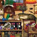 Buffalo Games - Charles Wysocki - Yarn Duty - 750 Piece Jigsaw Puzzle for Adults -Challenging Puzzle Perfect for Game Nights - Finished Size is 24.00 x 18.00