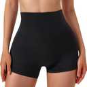 Seamless Boyshorts for Women Tummy Control & Shaping Panties Butt Lifting Underwear Comfortable Shapewear Daily Wear (Small, Black)