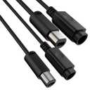 WiiGamecube Controller Extension Cable for Wii Gamecube GCN - 2pack/6.6ft