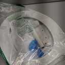 KOHLER 20111-0 Brevia, Slow Close Toilet Seat, Round Toilet Seat, Grip-Tight Bumpers Quick-Attach Hardware, White