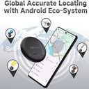 Air Tags for Android 1 Pack, Bluetooth Tracker Tags for Google Find Hub. Item Finder Tracker Tag for Keys, Luggage, Suitcase, Backpack