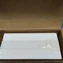 BAYKA White Floating Shelves for Wall  Rustic Wood Wall Shelves with Metal Brackets for Bathroom, Bedroom, Kitchen, or Living Room Decor Organization  Set of 3, Sturdy Storage with 22lb Capacity (15.7inches, C. White - Modern Minimalist Style)