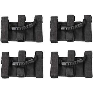 Savadicar 4X Roll Bar Grab Handles Grip Handle Compatible with 1955-2023 Jeep Wrangler YJ CJ TJ JK JKU JL JLU & Gladiator JT Sports Sahara Freedom Rubicon & Unlimited X, Interior Accessories, Black Savadicar 4X Roll Bar Grab Handles Grip Handle Compatible with 1955-2023 Jeep Wrangler YJ CJ TJ JK JKU JL JLU & Gladiator JT Sports Sahara Freedom Rubicon & Unlimited X, Interior Accessories, Black