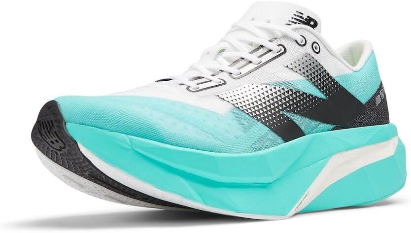 New Balance Men's FuelCell SuperComp Elite V4 Running Shoe (11, Cyber Jade/White/Black , 11 )