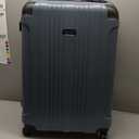 Kenneth Cole REACTION Out of Bounds Lightweight Hardshell 4-Wheel Spinner Luggage, Granite Blue, 3-Piece Set (20", 24", & 28")