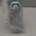 BJPKPK Insulated Water Bottle 18oz Stainless Steel Water Bottles with Straw and Carry Handle Double Wall Metal Thermal Flask, Light Blue Leopard