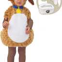 Spooktacular Creations Halloween Puppy Costume for Kids, Toddler Puppy Costume for Baby Halloween Animal Dress Up Party (18-24 Months)
