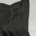 ANRABESS Women Summer Casual Dress Sleeveless Smocked Back Tank Midi Dresses 2025 Beach Vacation Sundress with Pockets Black Small