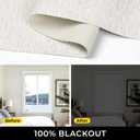 UNISHADES 100% Blackout Cordless Roman Shades for Indoor Windows & French Doors, 29 3/4" W 60" H - Blackout - Beige