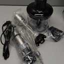 TALIA 4-in-1 Immersion Blender, Hand Blender with Stainless Steel Shaft, Variable Speed & Turbo, Dishwasher-Safe, for Soups, Smoothies, Baby Food, Puree & Shakes