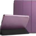 ProCase Smart Case for iPad 9.7 Inch iPad 6th/5th Generation 2018 2017(Model: A1893 A1954 A1822 A1823), Ultra Slim Lightweight Stand Cover with Translucent Frosted Back -Purple