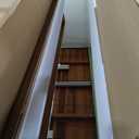 FREDBECK Bifold Barn Doors Double 16x84 with Mirror for Closet,White,Hardware Included