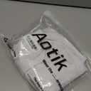 AOTIK Boys Stretch Wrinkle Free Dress Shirts Button Down Shirt Long Sleeve Formal School Uniform Shirts 12 White, White, 16