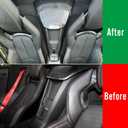 Center Console Waterfall Phone Charger Cover for Corvette C8 Z51 Z06 2020+
