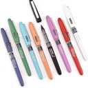 WRITECH Liquid Ink Rollerball, 0.5mm Extra Fine Point, Smooth Writing Quick Dry Roller Pens 8 Assorted Colors for Journaling, Drawing & Sketching (Vintage)