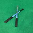 SplitSwing 4-in-1 Baseball & Softball Swing Trainer Flat Bat, Split Grip, Half Bat, Underload Batting Aid. Baseball Training For All Levels. Makes Hard Contact Feel Automatic.