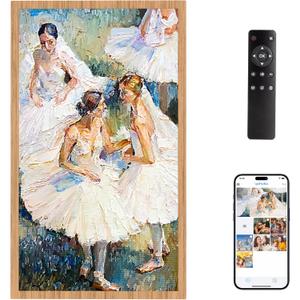 Dragon Touch Large Digital Picture Frame 21.5 inch Screen WiFi Digital Photo Frame Display, 32GB Storage, Auto-Rotate, Share Photos via App, Email, Cloud, Classic 21 Not Touchscreen