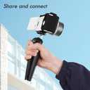 Rieibi ZVE10 Case, Soft Silicone Protective Case for Sony ZV-E10 ZVE10 Camera, Lightweight Rubber Cover for Sony Alpha ZVE10 - Black (Not for ZV-E10 Mark II)