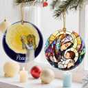 Peace Angel Christmas Ornament, Christmas Tree Ornaments, Keepsake Ornaments, Holiday Decor, Peace Gift, Holiday or Xmas Gifts, Gifts for Friends and Family