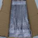 12x12 Picture Frame Set of 9, Display Pictures 8x8 with Mat or 12x12 without Mat, Multi Collage Gallery Square Photo Frames for Wall or Tabletop, Black