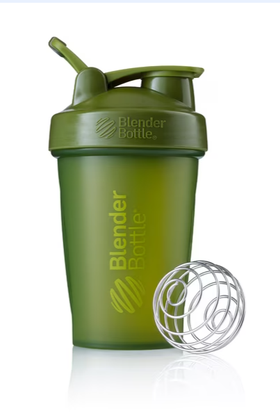 Blender Bottle 331538 Classic 20z Beverages Container, 20 oz, Moss Green