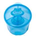 Dr. Brown's Travel Formula Dispenser with Lid, BPA Free - Blue - Holds 27oz