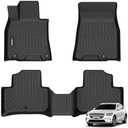 ANBINGO® Floor Mats for Genesis GV70 (Not Fit Electrified GV70) 2022-2026, Car Mats for 2022 2023 2024 2025 2026 GV70 All Weather Floor Mats TPE Fits for Front& Rear Row Accessories-Black